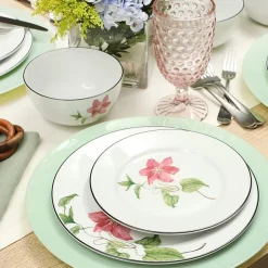 Martha Stewart Botanical Garden 12-pc. Ceramic Dinnerware Set