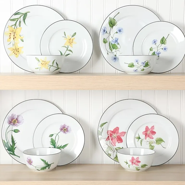 Martha Stewart Botanical Garden 12-pc. Ceramic Dinnerware Set