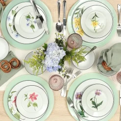 Martha Stewart Botanical Garden 12-pc. Ceramic Dinnerware Set