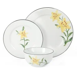Martha Stewart Botanical Garden 12-pc. Ceramic Dinnerware Set