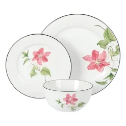 Martha Stewart Botanical Garden 12-pc. Ceramic Dinnerware Set