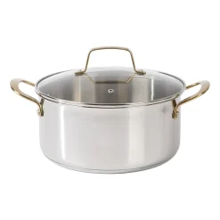 Martha Stewart Castelle Stainless Steel 10-pc. Cookware Set