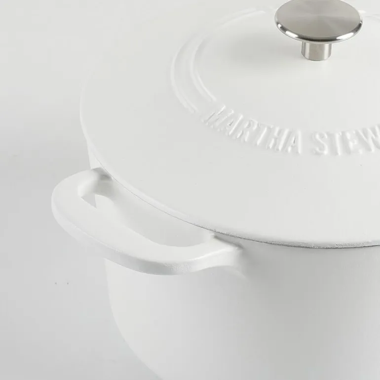 Martha Stewart Cast Iron 7-qt. Dutch Oven