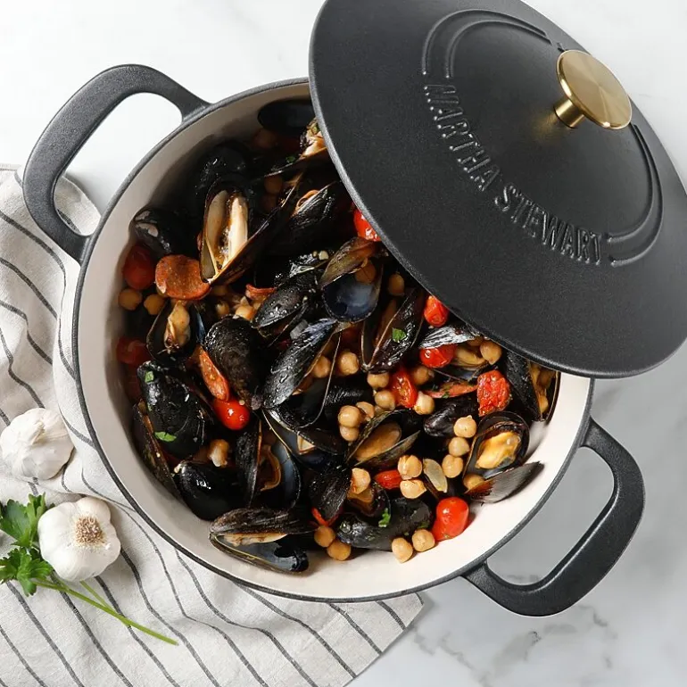 Martha Stewart Cast Iron 7-qt. Dutch Oven