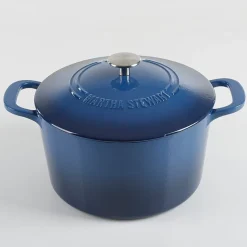 Martha Stewart Cast Iron 7-qt. Dutch Oven