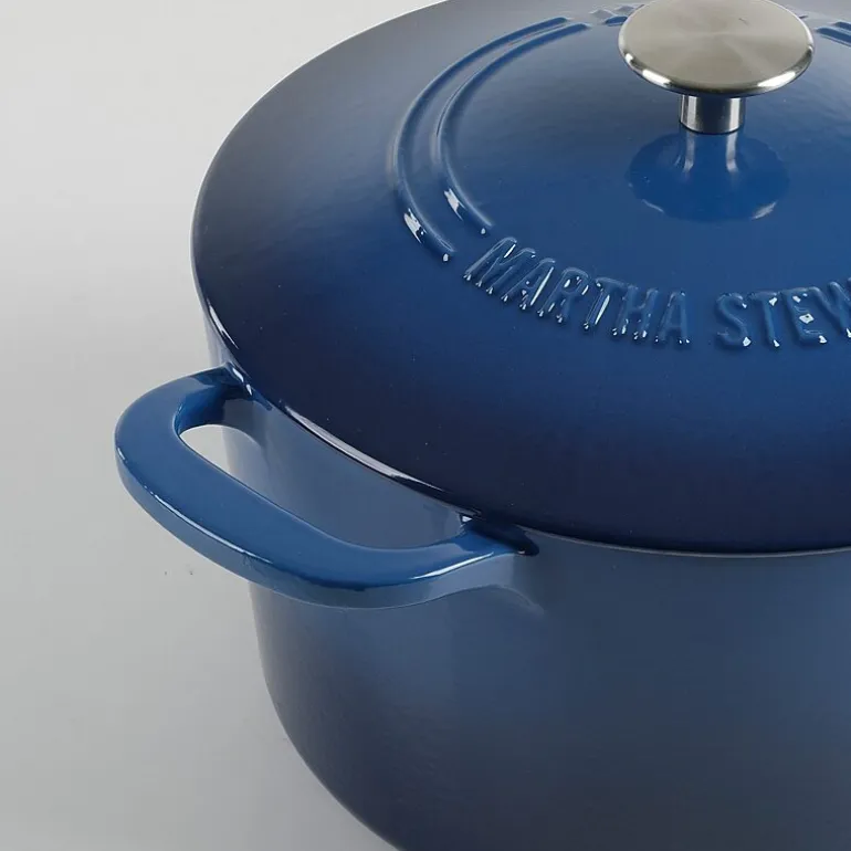 Martha Stewart Cast Iron 7-qt. Dutch Oven