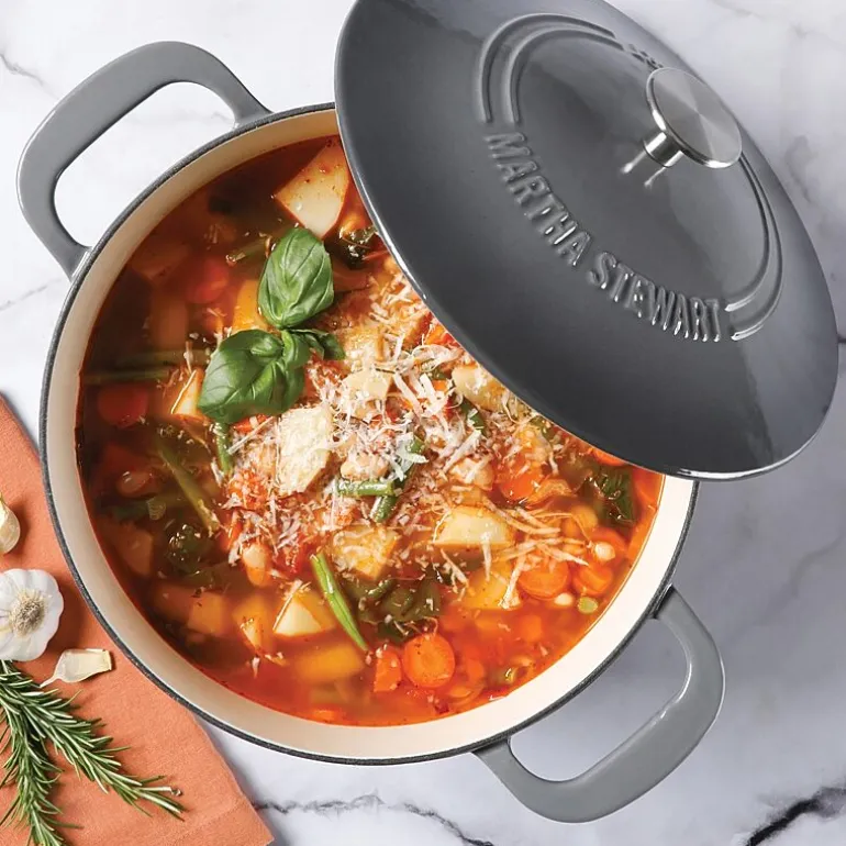 Martha Stewart Cast Iron 7-qt. Dutch Oven