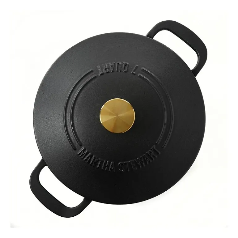 Martha Stewart Cast Iron 7-qt. Dutch Oven