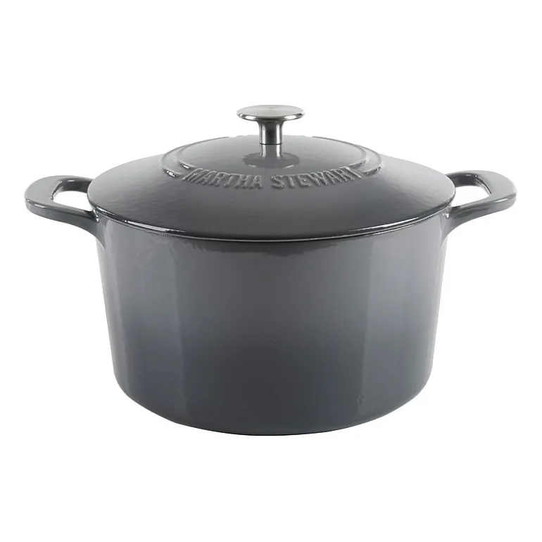 Martha Stewart Cast Iron 7-qt. Dutch Oven