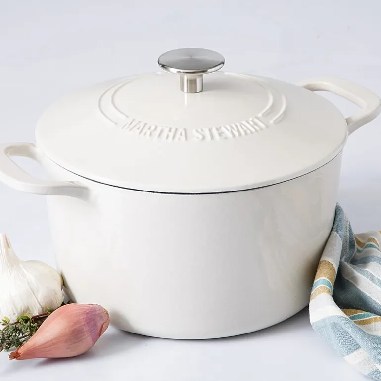 Martha Stewart Cast Iron 7-qt. Dutch Oven