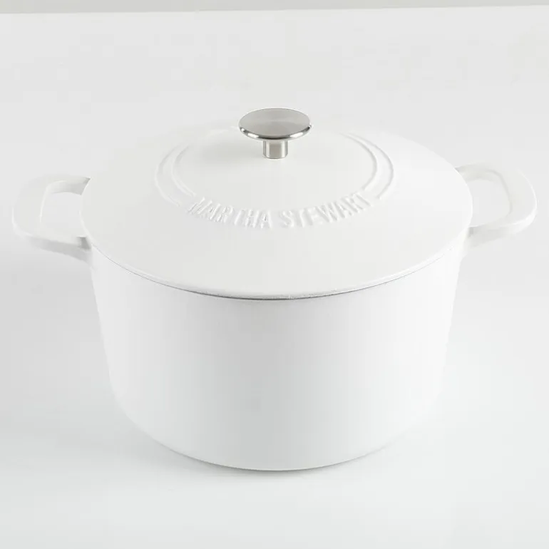 Martha Stewart Cast Iron 7-qt. Dutch Oven