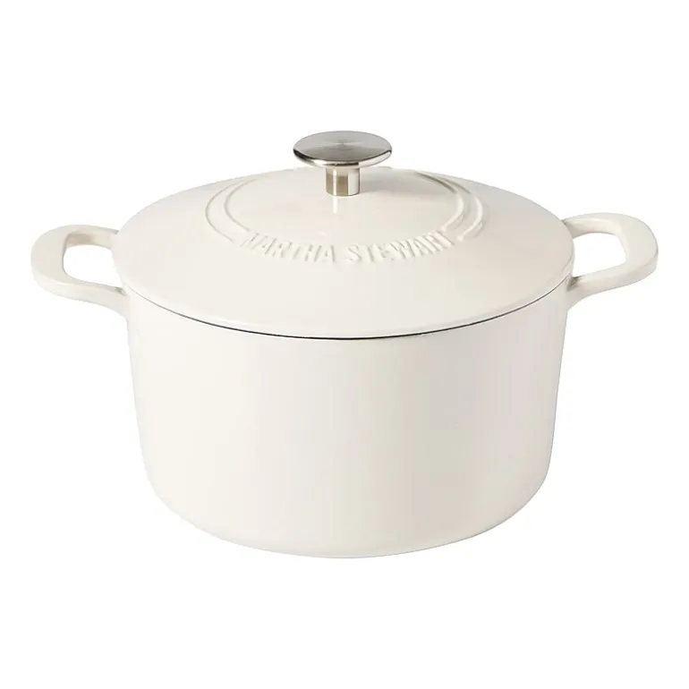 Martha Stewart Cast Iron 7-qt. Dutch Oven