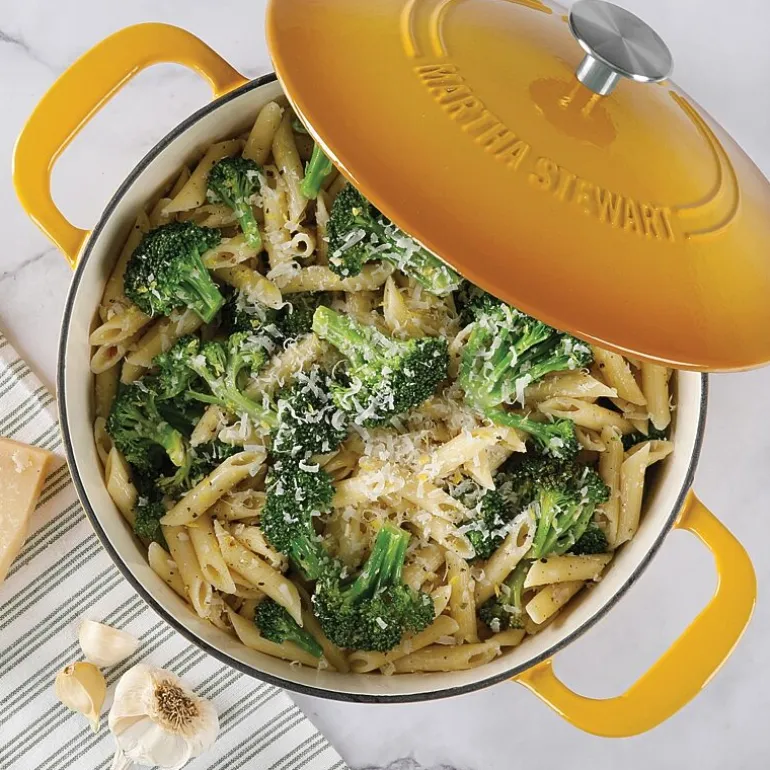 Martha Stewart Cast Iron 7-qt. Dutch Oven