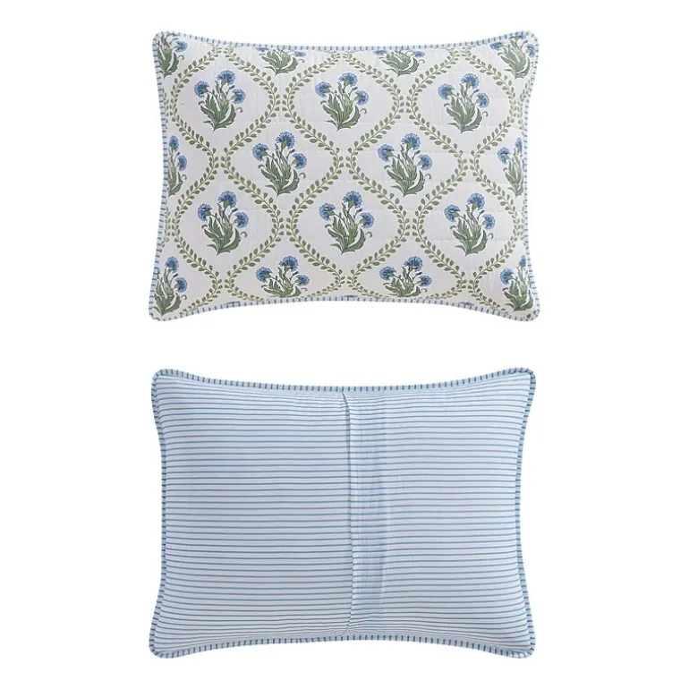Martha Stewart Chloe Easy Care Quilt Set