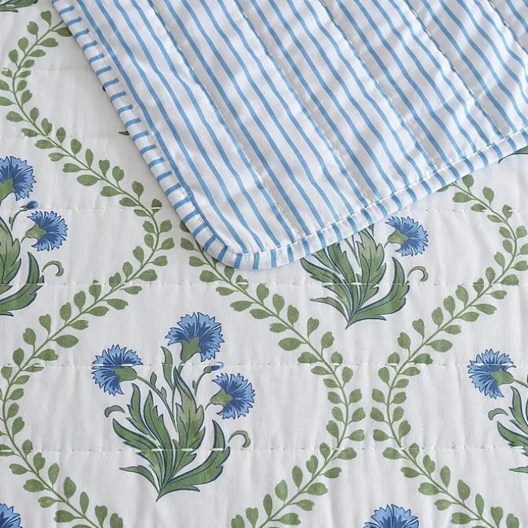 Martha Stewart Chloe Easy Care Quilt Set