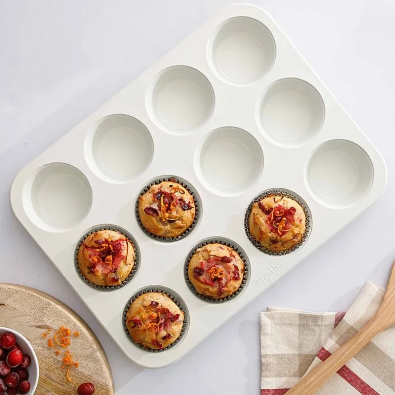 Martha Stewart Color Bake 12-cup Non-Stick Muffin Pan