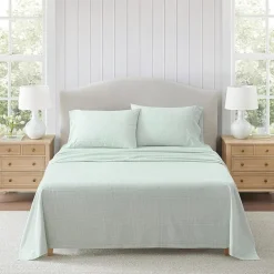 Martha Stewart Cotton Percale Sheet Set