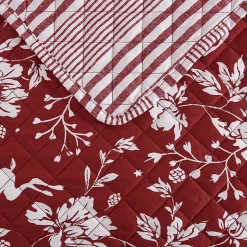Martha Stewart Dancing Deer Easy Care Quilt Set