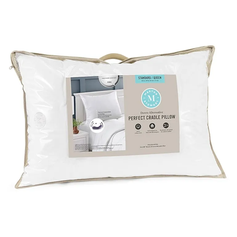 Martha Stewart Down Alternative Firm Density Bed Pillow