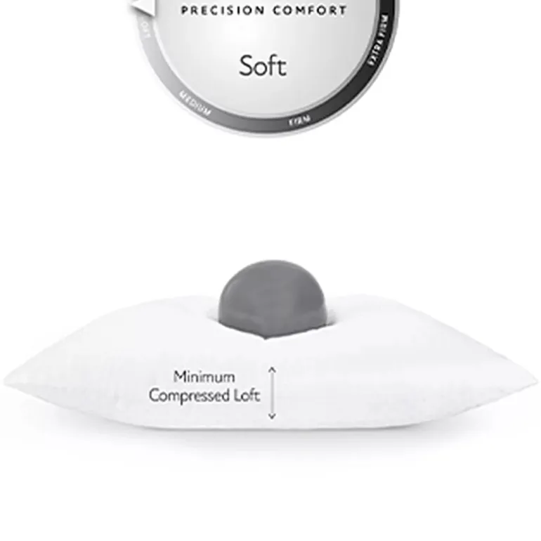 Martha Stewart Gel-Alternative Soft Cloud Support Pillow
