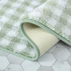 Martha Stewart Ginham Bath Rug