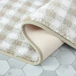 Martha Stewart Ginham Bath Rug