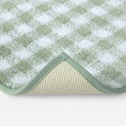Martha Stewart Ginham Bath Rug