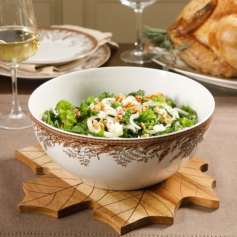 Martha Stewart Harvest 10 inch Ceramic Serve Bowl