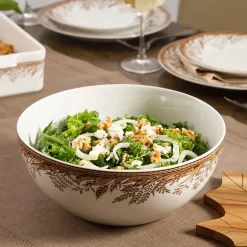 Martha Stewart Harvest 10 inch Ceramic Serve Bowl