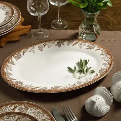 Martha Stewart Harvest 16 inch Ceramic Oval Serving Platter