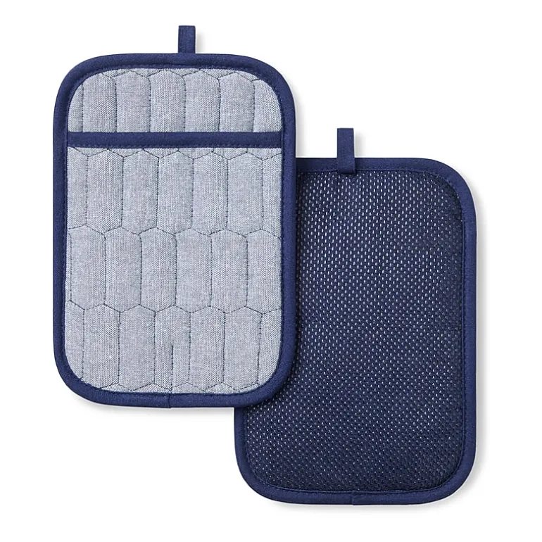 Martha Stewart Honeycomb Quilted 2-pc. Pot Holder Set