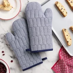 Martha Stewart Honeycomb Quilted 2-pc. Oven Mitt Set