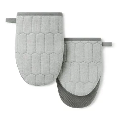 Martha Stewart Honeycomb Quilted 2-pc. Mini Oven Mitt Set