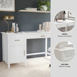 Martha Stewart Hutton Home Office Desk
