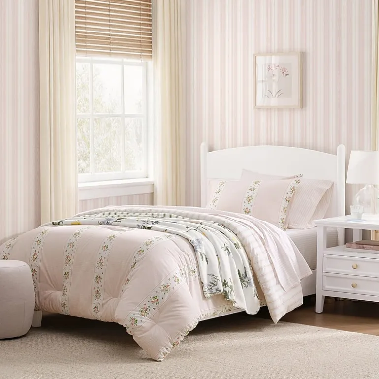 Martha Stewart Josephine Floral Washable Throw