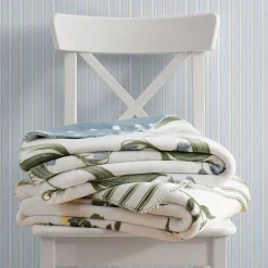 Martha Stewart Josephine Floral Washable Throw