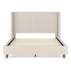 Martha Stewart Kay Upholstered Platform Bed