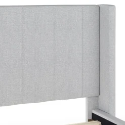 Martha Stewart Kay Upholstered Platform Bed