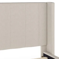 Martha Stewart Kay Upholstered Platform Bed