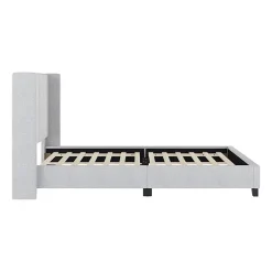 Martha Stewart Kay Upholstered Platform Bed