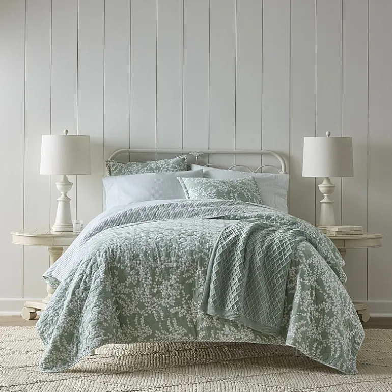 Martha Stewart Layered Branches 3-pc. Quilt Set