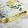 Martha Stewart Lemon Whimsy Mini 2-pc. Oven Mitt Set