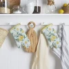 Martha Stewart Lemon Whimsy 2-pc. Oven Mitt Set