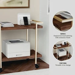 Martha Stewart Liam Printer Cart