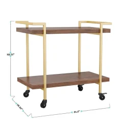 Martha Stewart Liam Printer Cart
