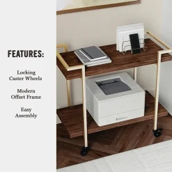 Martha Stewart Liam Printer Cart