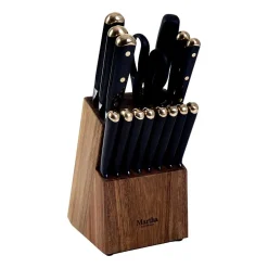 Martha Stewart Lockton 16-pc. Knife Block Set