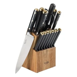 Martha Stewart Lockton 16-pc. Knife Block Set