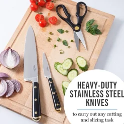 Martha Stewart Lockton 16-pc. Knife Block Set