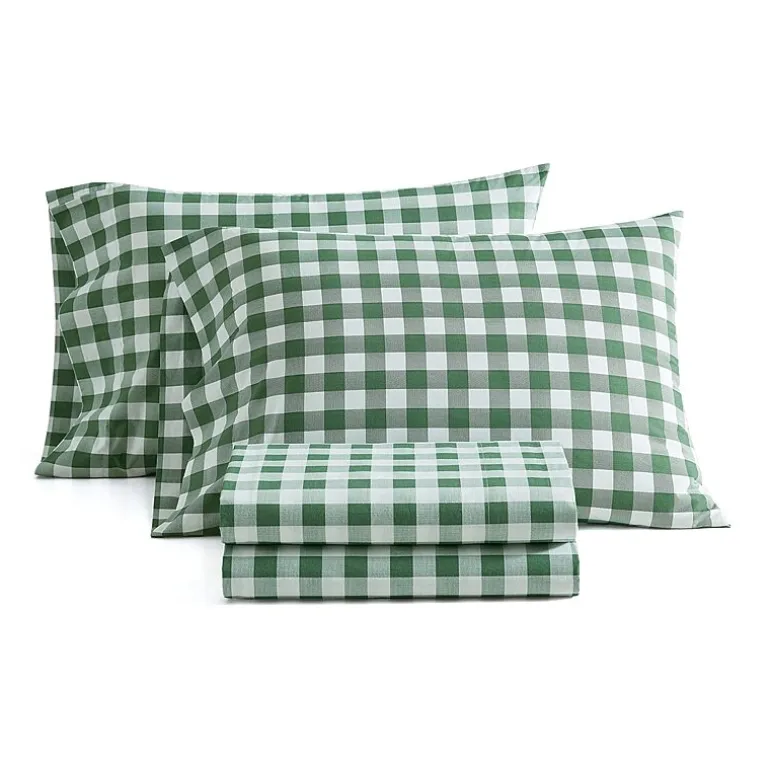 Martha Stewart Madison Gingham Sheet Set